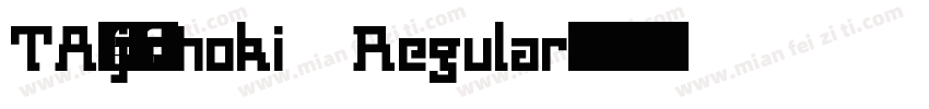 TA-j_choki Regular字体转换